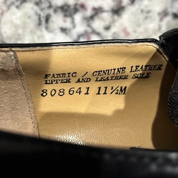 Giorgio Brutini Black Dress Shoes Men's Size 11.5 M - Picture 5 of 12